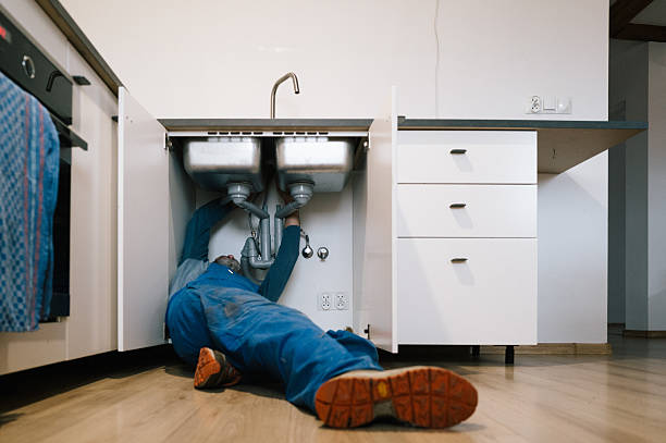 Professional Drain Cleaning technician working in Abbeville, LA